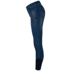 Damen RIDE now Reithosen<Grip-Vollbesatz-Jeansreithose
