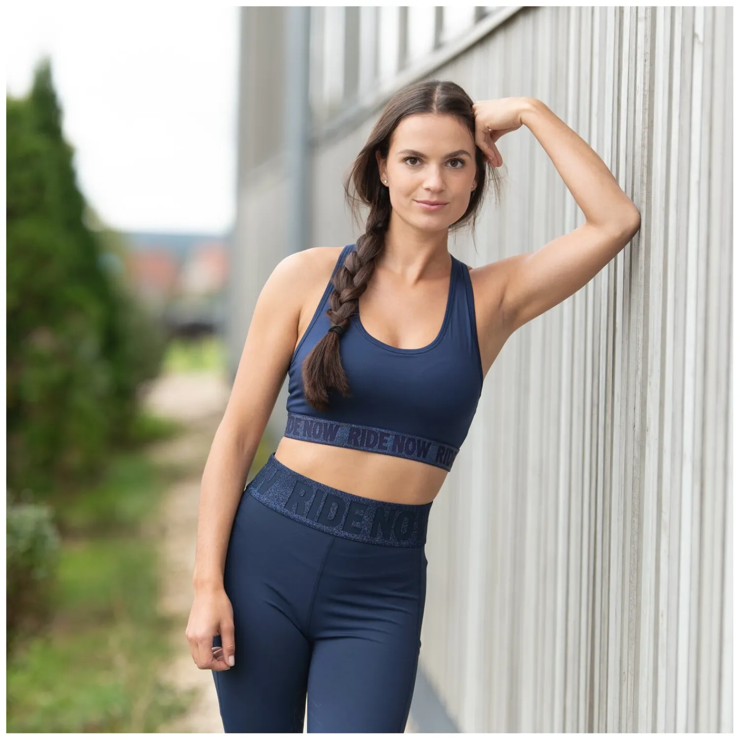 Damen RIDE now Reithosen<Grip-Vollbesatz-Reitleggings mit Mesh