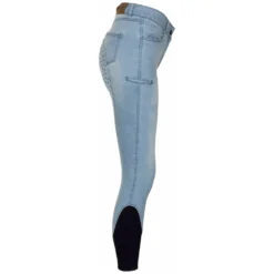 Damen RIDE now Reithosen<Jeans-Reithose Grip-Vollbesatz