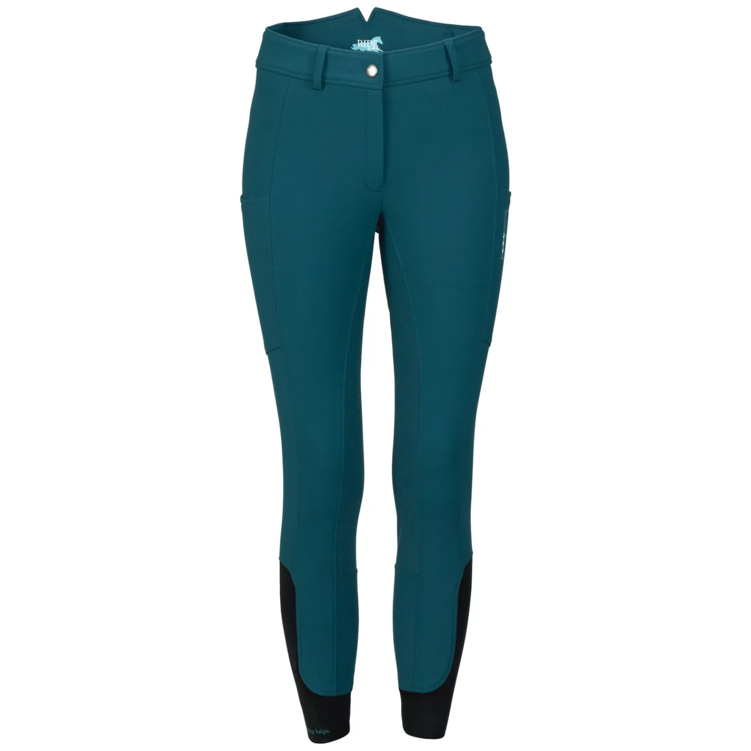 Damen RIDE now Reithosen<Softshell Grip-Vollbesatz-Reithose