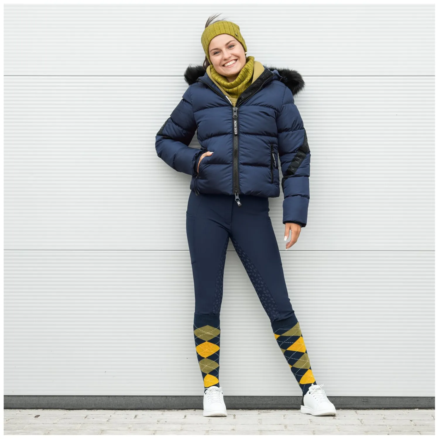 Damen RIDE now Reithosen<Softshell Grip-Vollbesatz-Reithose