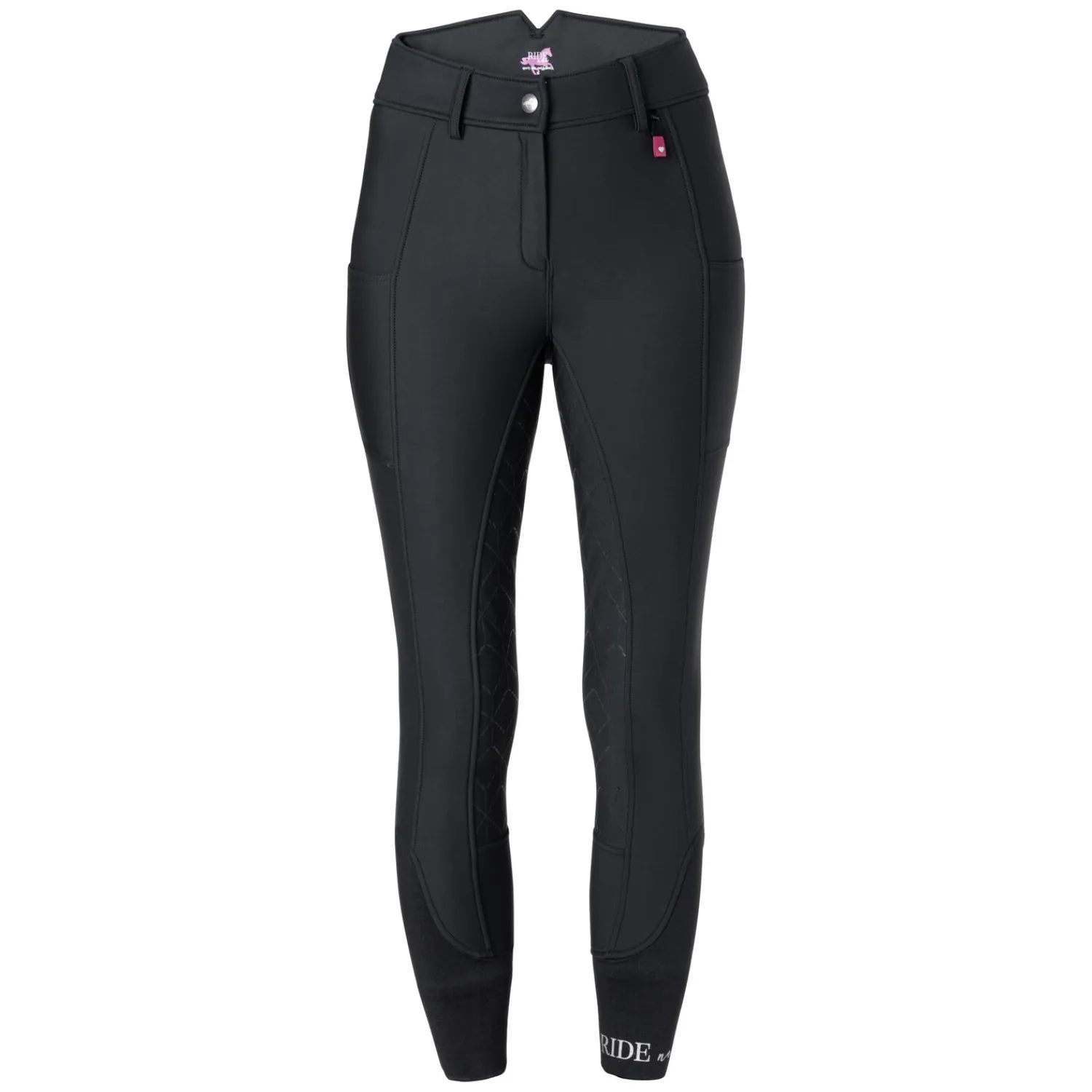 Damen RIDE now Reithosen<Softshell Grip-Vollbesatz-Reithose