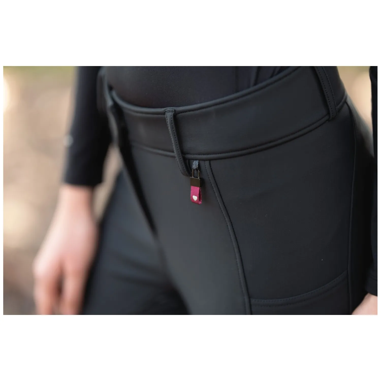 Damen RIDE now Reithosen<Softshell Grip-Vollbesatz-Reithose