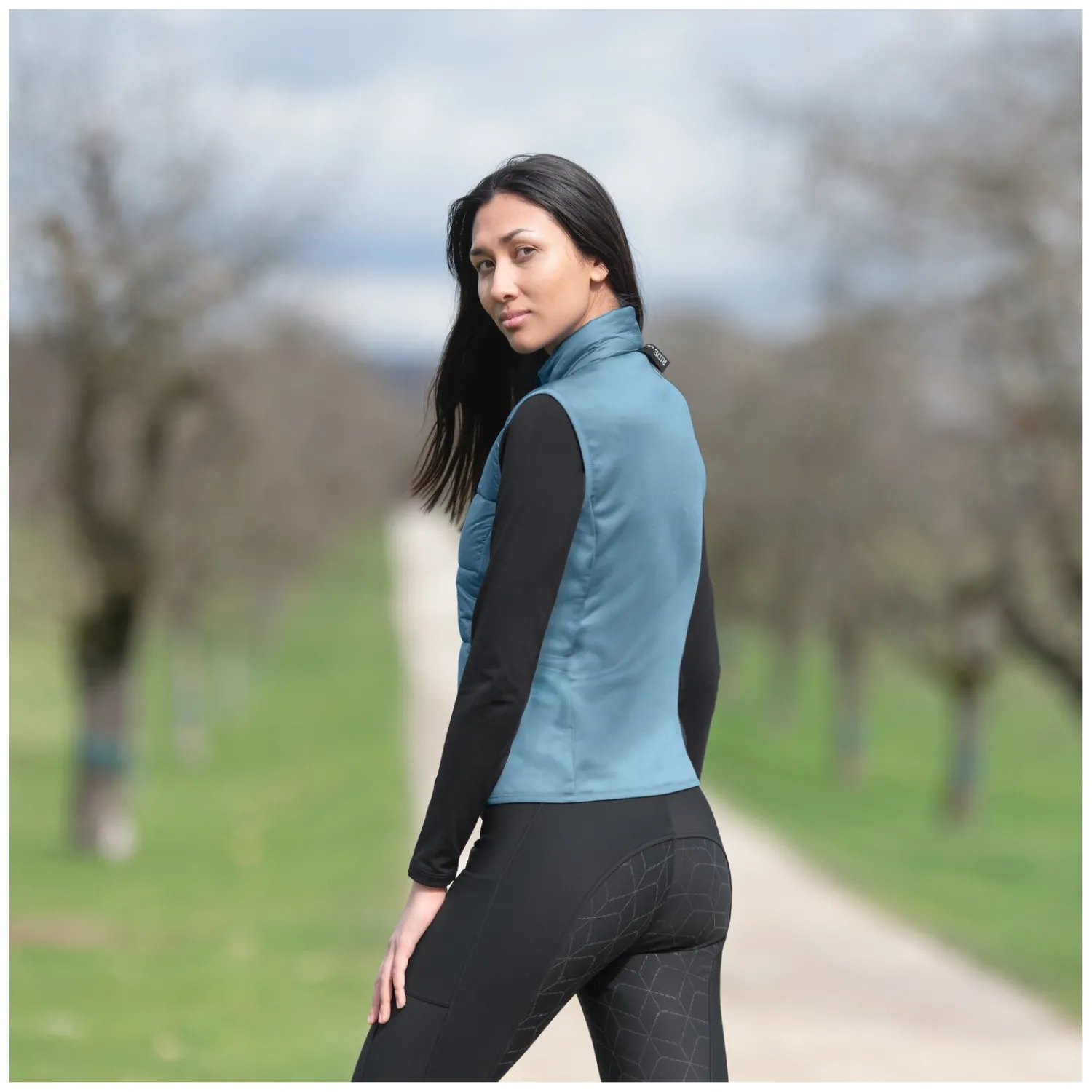 Damen RIDE now Reithosen<Softshell Grip-Vollbesatz-Reithose