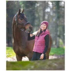 Damen RIDE now Westen<Steppweste