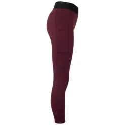 Damen RIDE now Reithosen<Thermo-Reitleggings mit Grip-Halbbesatz