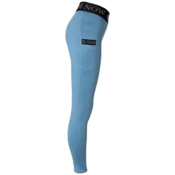 Damen RIDE now Reithosen<Thermo-Reitleggings Grip-Halbbesatz