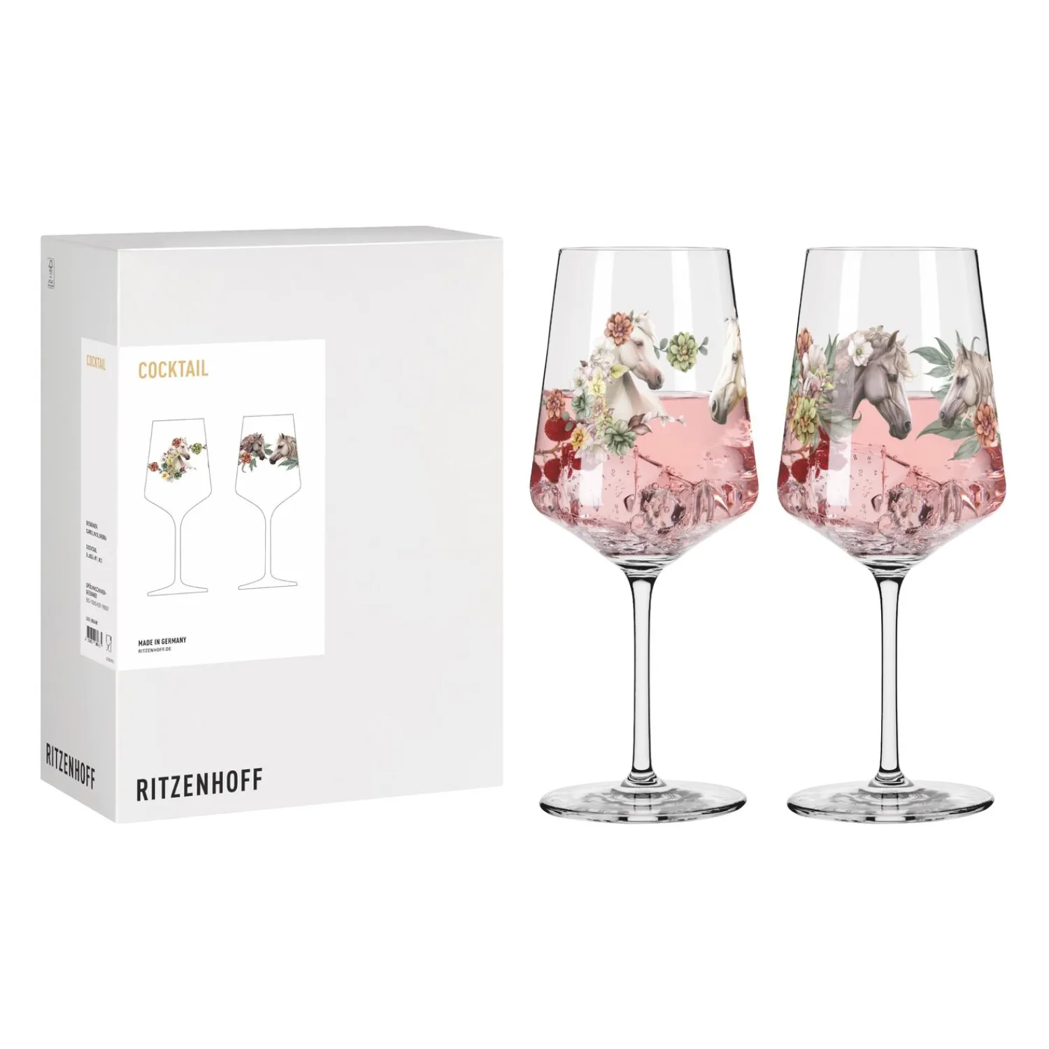 Loesdau Geschenke Für Reiter<RITZENHOFF Cocktailglas Reitgold