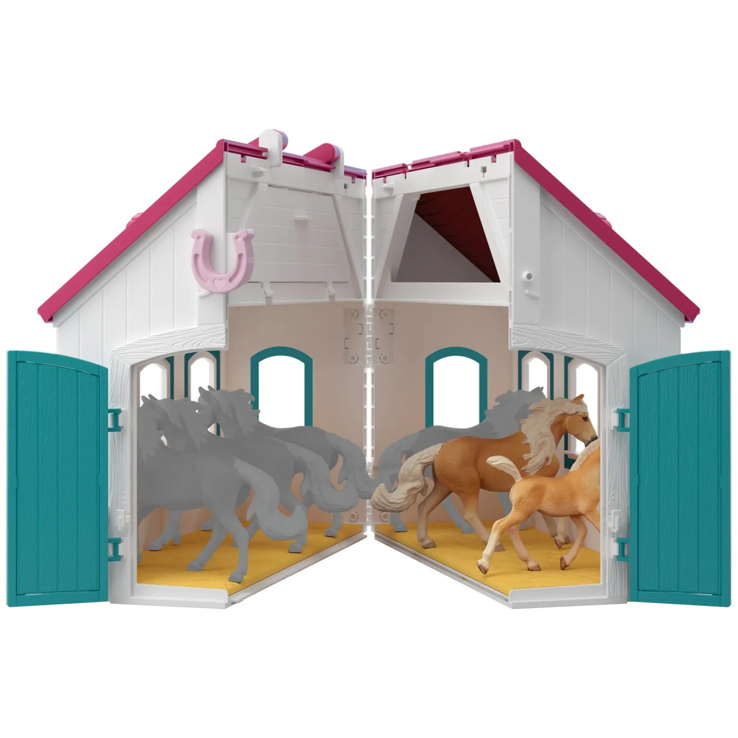 Loesdau Geschenke Für Reiter<Schleich HORSE CLUB Offenstall Kleines Hufeisen