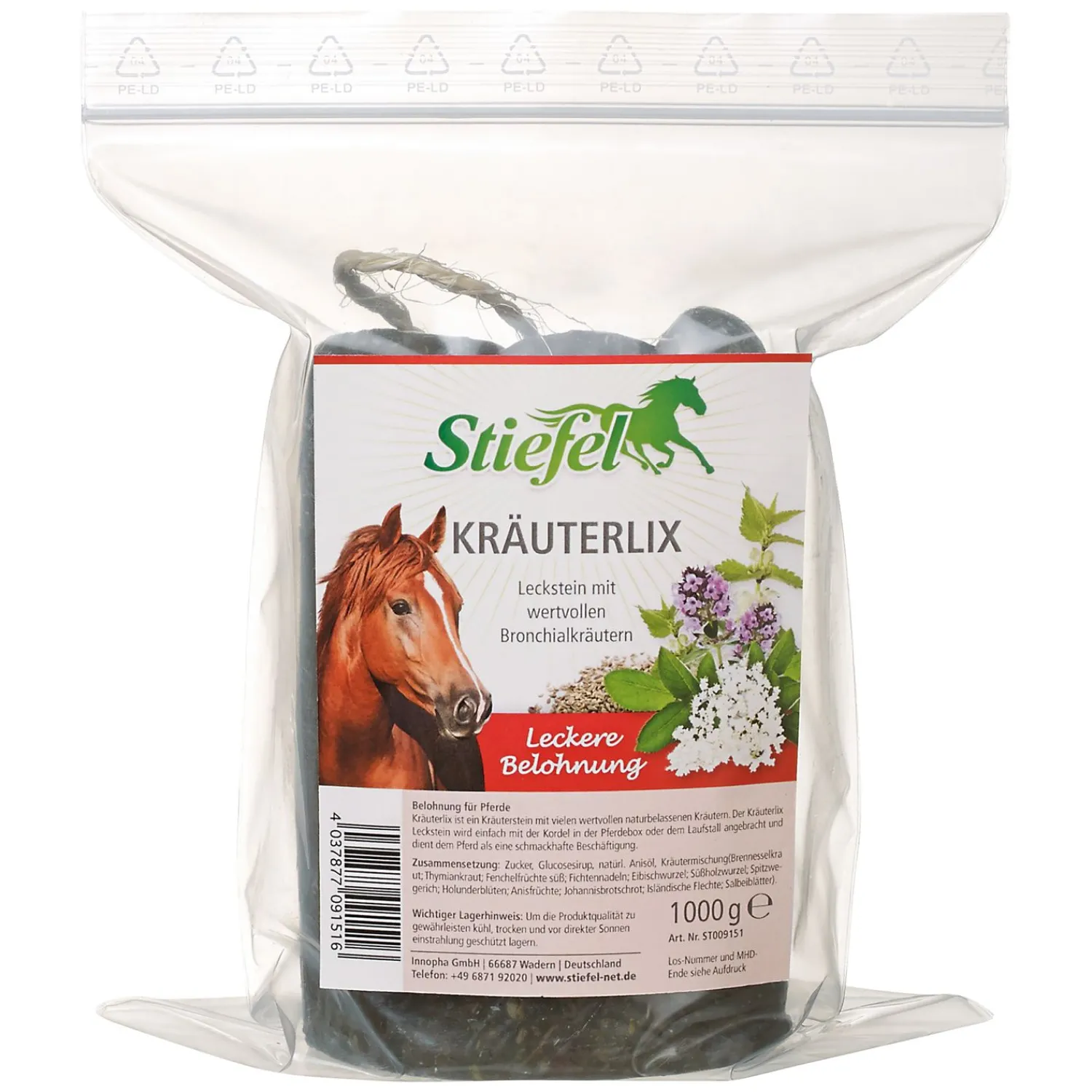 Loesdau Lecksteine<Stiefel Kräuterlix Leckstein