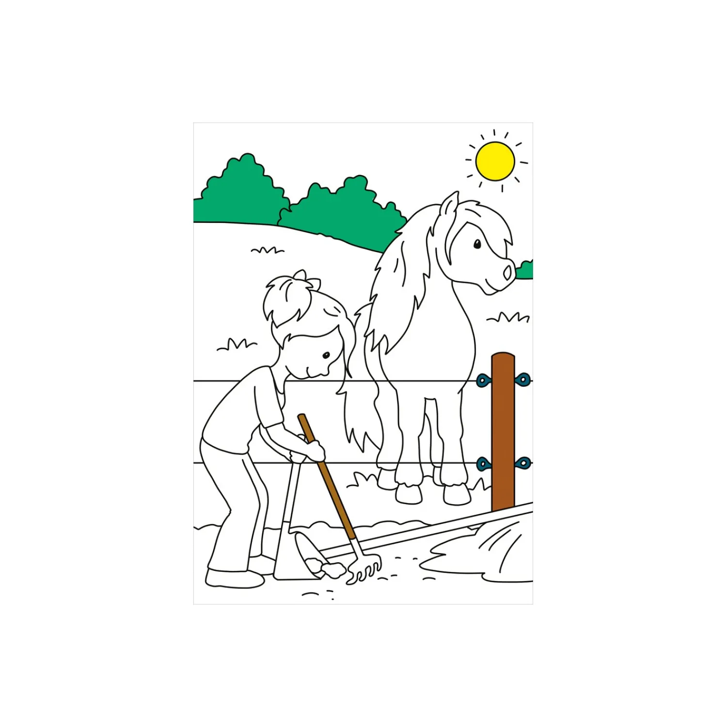 Loesdau Geschenke Für Reiter<TESSLOFF Mini Zaubermalblock ToGo Ponyhof