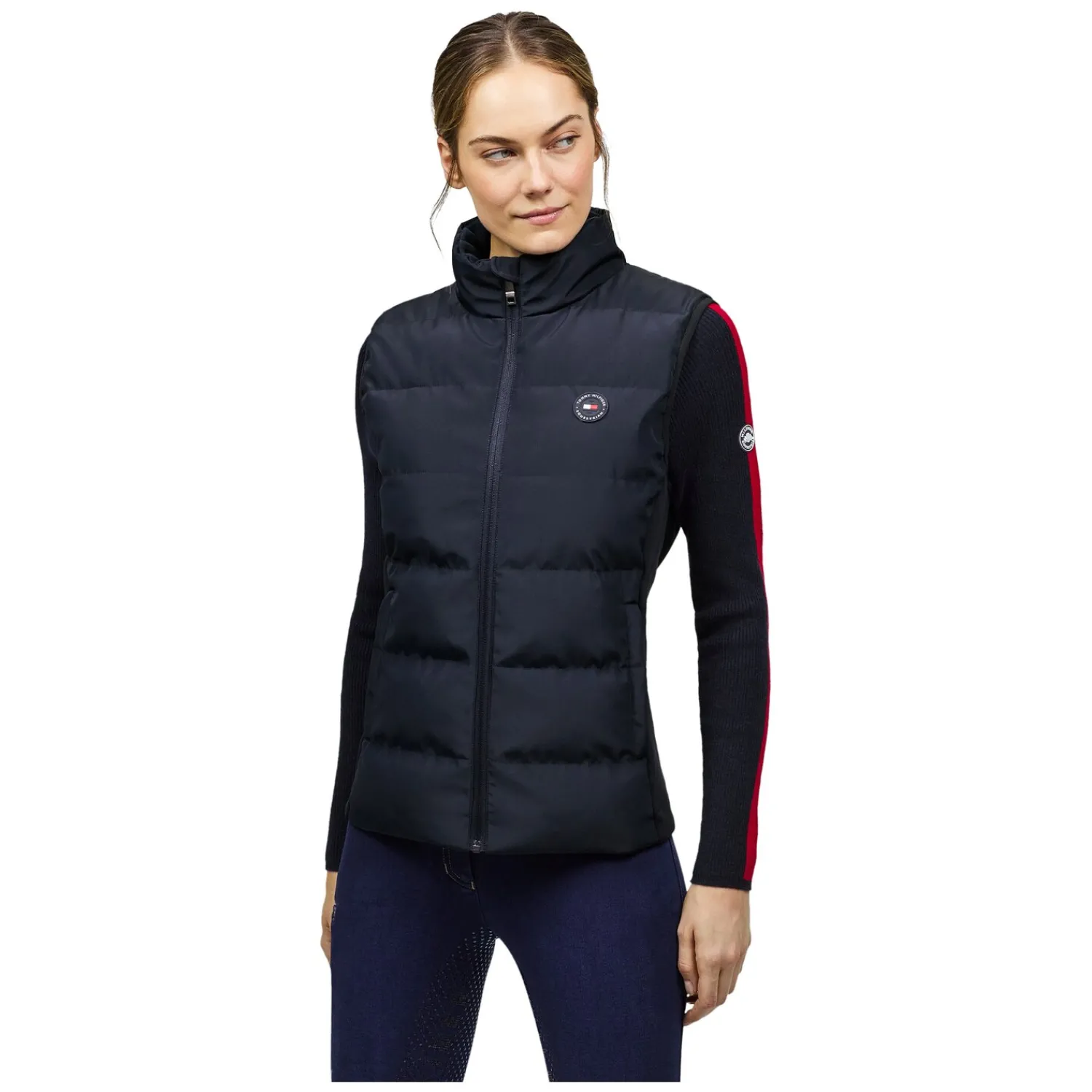 Damen TOMMY HILFIGER EQUESTRIAN Westen<Puffer Wete Aurora