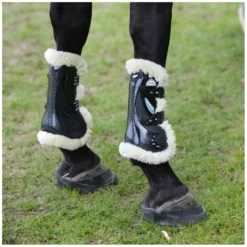 VEREDUS Gamaschen<Gaaschen Carbon Ge Vento Save the Sheep, für die Vorderbeine