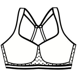Damen VIANIA Reitunterwäsche<Sport-BH Goldie High Function