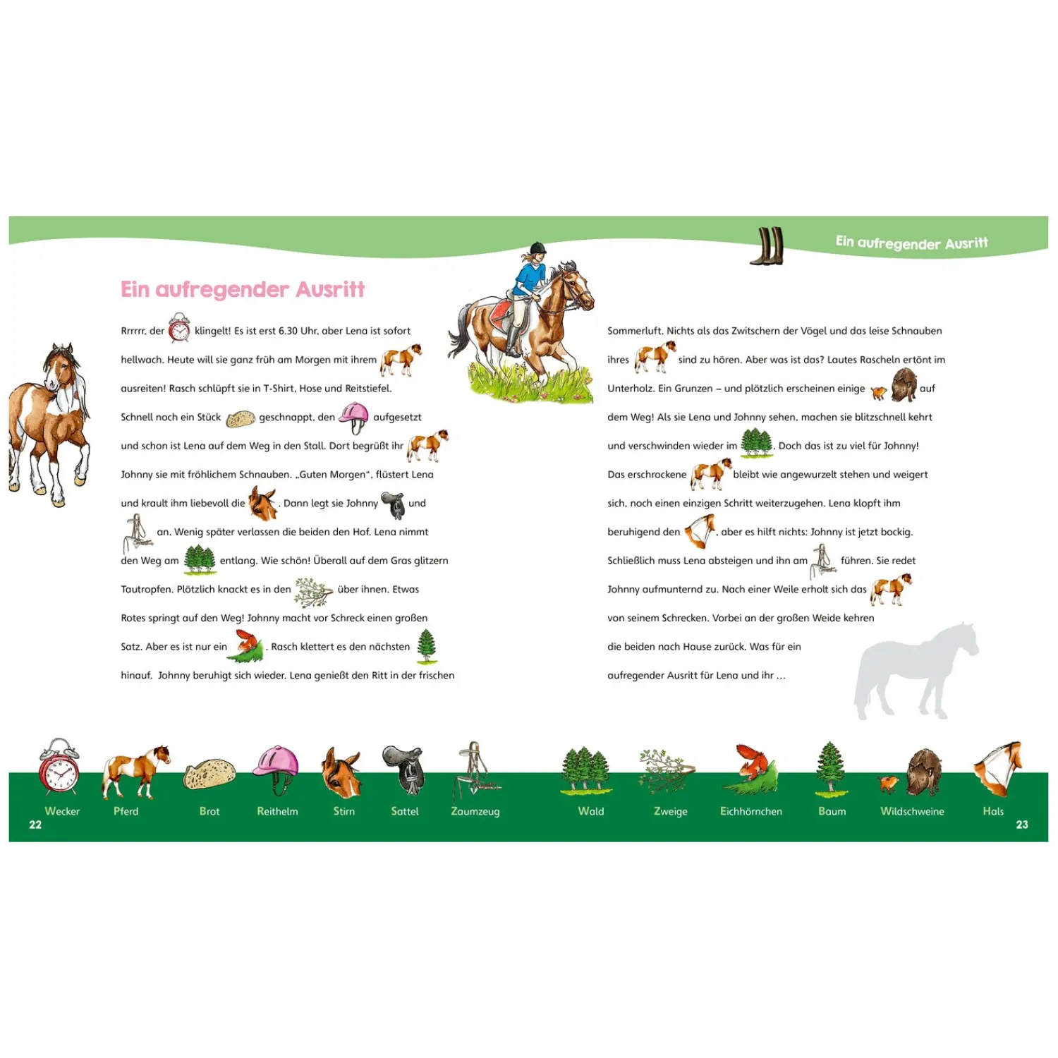 Loesdau Geschenke Für Reiter|Bücher & Multimedia<WAS IST WAS Junior Mitmach-Heft Pferde und Ponys - Spiele, Rätsel, Sticker