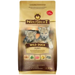 Loesdau Trockenfutter<WOLFSBLUT Trockenfutter Puppy Wild Duck