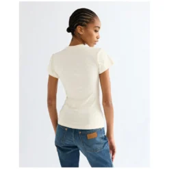 Damen Wrangler Polo & T-Shirts<T-hirt hrunken Band Tea